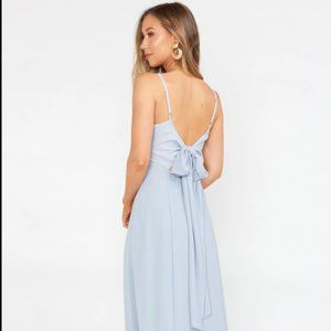 Show Me Your Mumu Lauren Steel Blue Dress